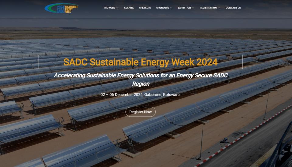 SADC Sustainable Energy Week 