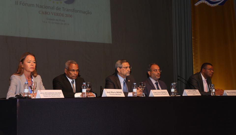 Image of THE SECOND NATIONAL FORUM ON TRANSFORMATION OF THE ECONOMY OF CABO VERDE BY 2030 AND THE CHALLENGES AHEAD