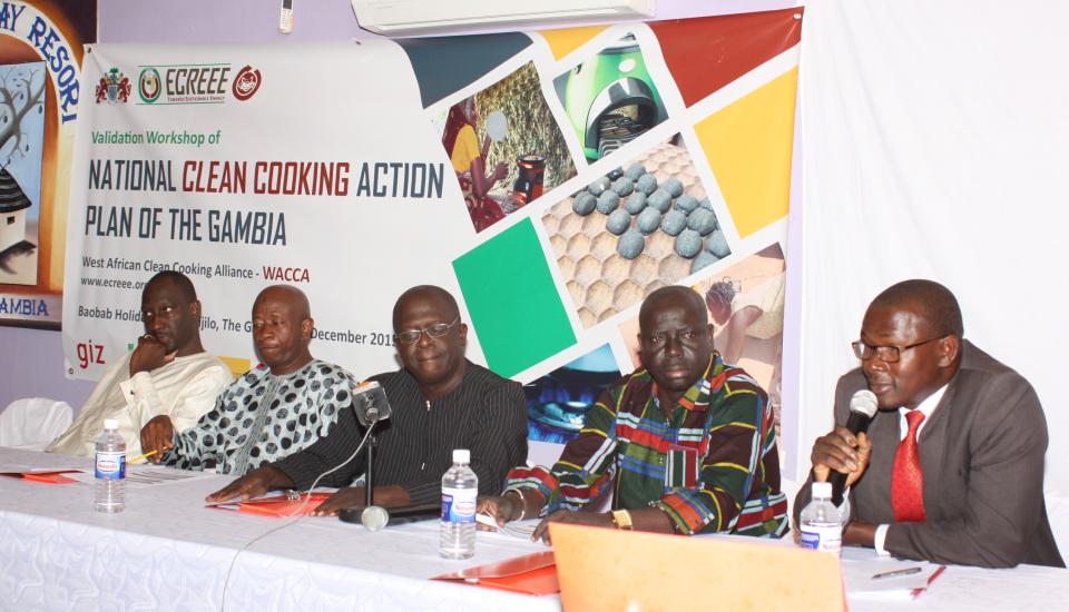 Image of Validation workshop of the National Action Plan on Sustainable Cooking Energy of The Gambia 