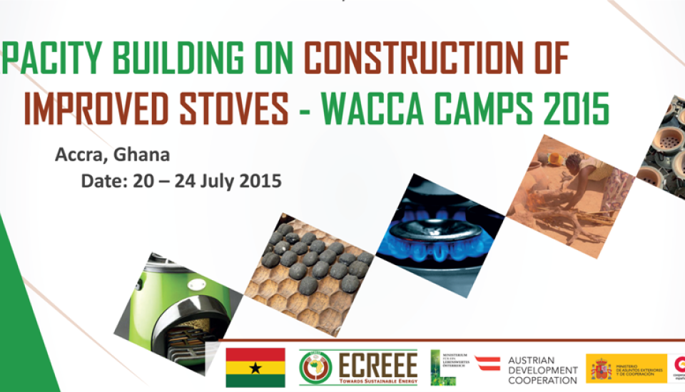 Image of Capacity building on construction of improved stoves -  WACCA Camps 2015