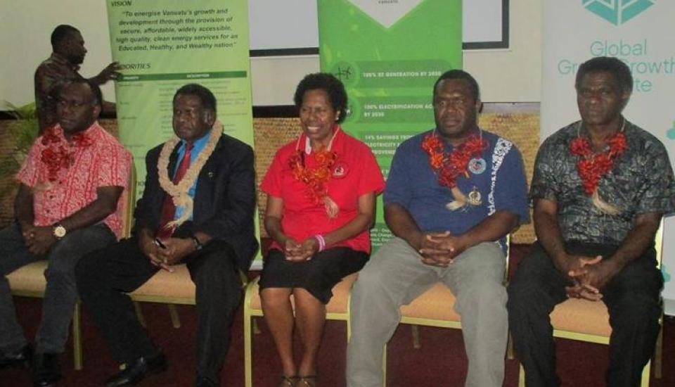 Image of Minister Lini launches National Green Energy Fund for Vanuatu