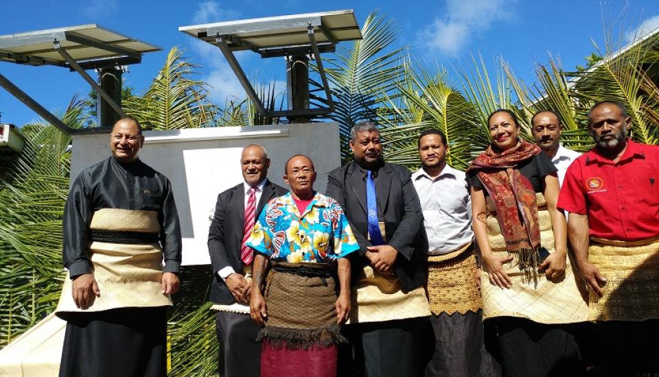 Image of King Tupou VI Commissions the First Solar Power for Niuafo’ou’s Hospital