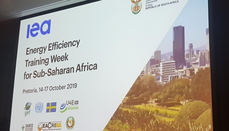 Image of Fit for Energy Efficiency - first EE training week was held on the continent!