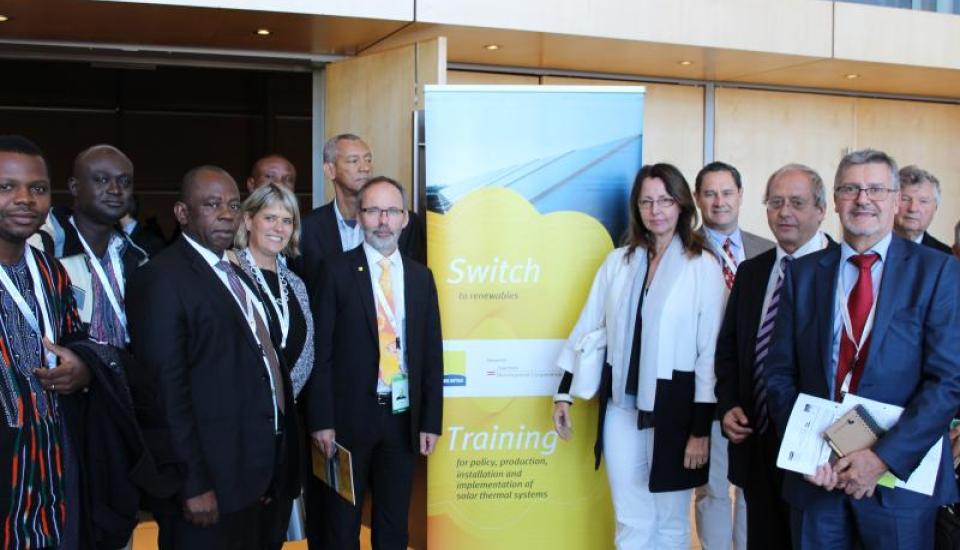 Image of Training Institutions of SOLtrain West Africa meet SOLtrain in Southern Africa