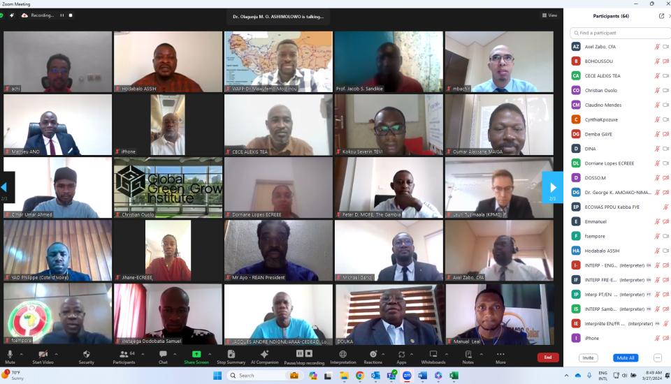 Image of Advancing Sustainable Energy in ECOWAS: EREEEF Regional Technical Validation Workshop