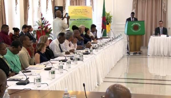 Image of Dominica hosting validation workshop for CCREEE
