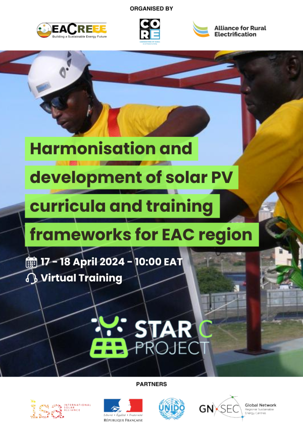 Image of Workshop On Harmonisation of Curricula And Training For Solar PV For EAC REGION