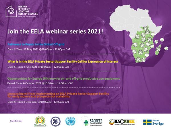 Image of EELA Webinar Series 2021
