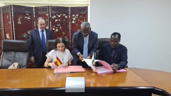 Image of THE ECOWAS COMMISSION AND SPANISH AGENCY FOR INTERNATIONAL DEVELOPMENT COOPERATION SIGN AN AGREEMENT FOR THE DEVELOPMENT OF 4 PROJECTS