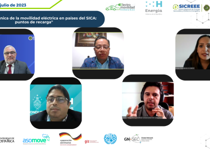 Image of WEBINARIO  “Viabilidad técnica de la movilidad eléctrica en países del SICA: puntos de recarga”