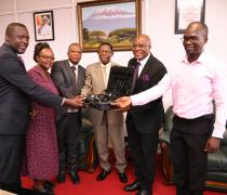 Image of EACREEE delivers Portable Light testing equipment to Makerere University