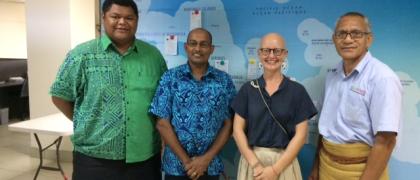 Image of Courtesy Call by Suva-based staff of SPC’s Oceans and Maritime Programme - 09/03/2018