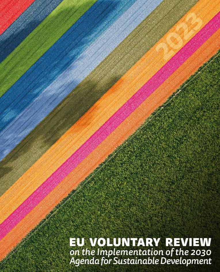 Image of EU Voluntary Review on the Implementation of the Agenda 2030 for the UN High Level Political Forum highlights the GN-SEC as best practice example 